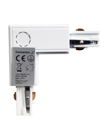 Eko-Light Łącznik Lampy Track Light Biały 3-obwodowy Typ: LD ML7085