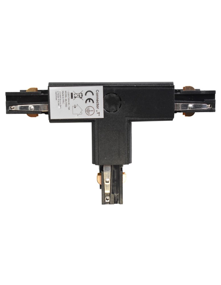 Accessories for 3 phase busbars - Eco-Light Track Light Switch Black 3-circuit Type: T DL ML7090 - product kolory-swiatla.pl 1
