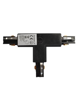 Eko-Light Łącznik Lampy Track Light Czarny 3-obwodowy Typ: T UR ML7096
