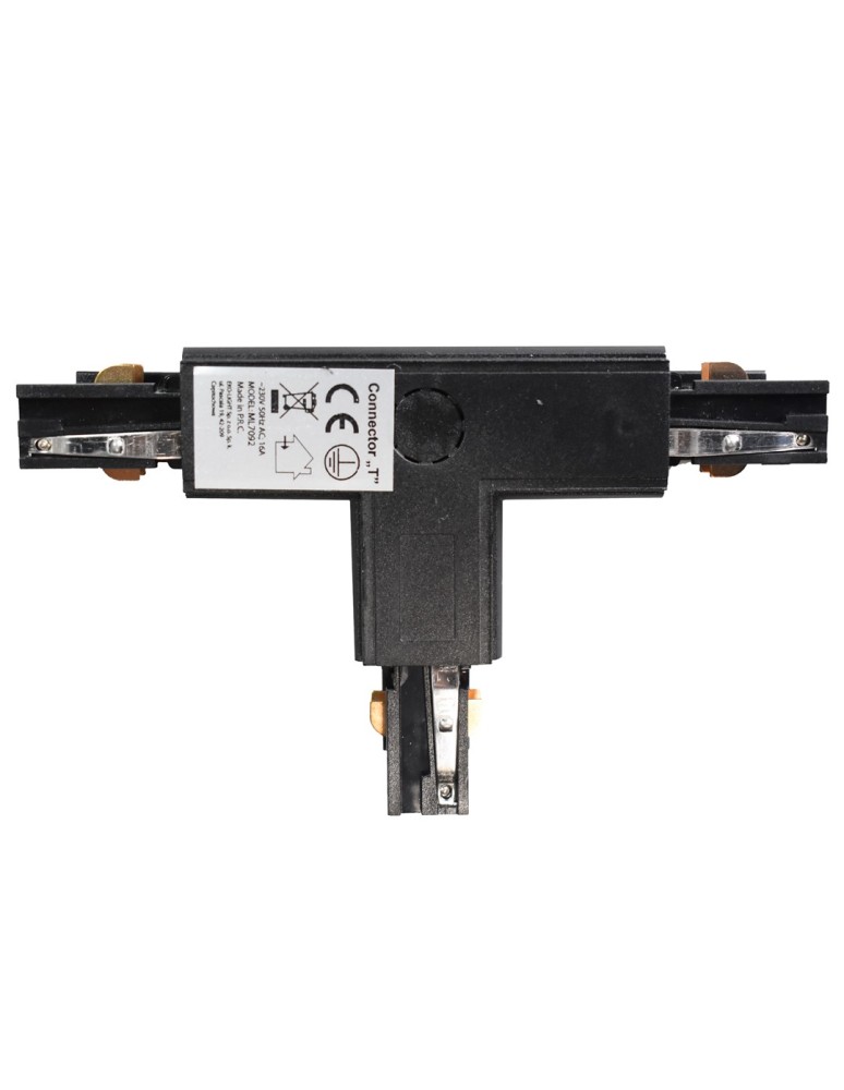 Accessories for 3 phase busbars - Eco-Light Track Light Switch Black 3-circuit Type: T DR ML7092 - product kolory-swiatla.pl 1