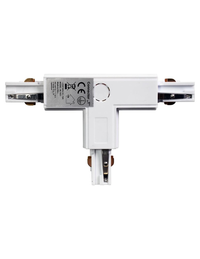 Accessories for 3 phase busbars - Eco-Light Track Light Switch White 3-circuit Type: T DR ML7091 - product kolory-swiatla.pl 3