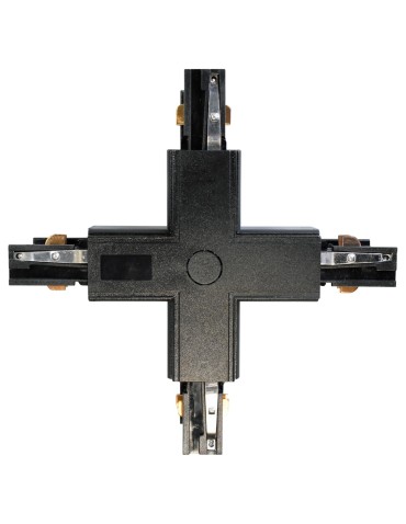 Eko-Light Łącznik Lampy Track Light Czarny 3-obwodowy Typ: + ML7098