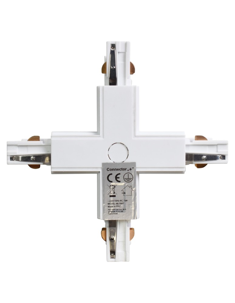 Accessories for 3 phase busbars - Eco-Light Track Light Switch White 3-circuit Type: + ML7097 - product kolory-swiatla.pl 1