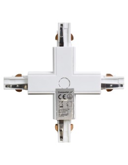 Eko-Light Łącznik Lampy Track Light Biały 3-obwodowy Typ: + ML7097