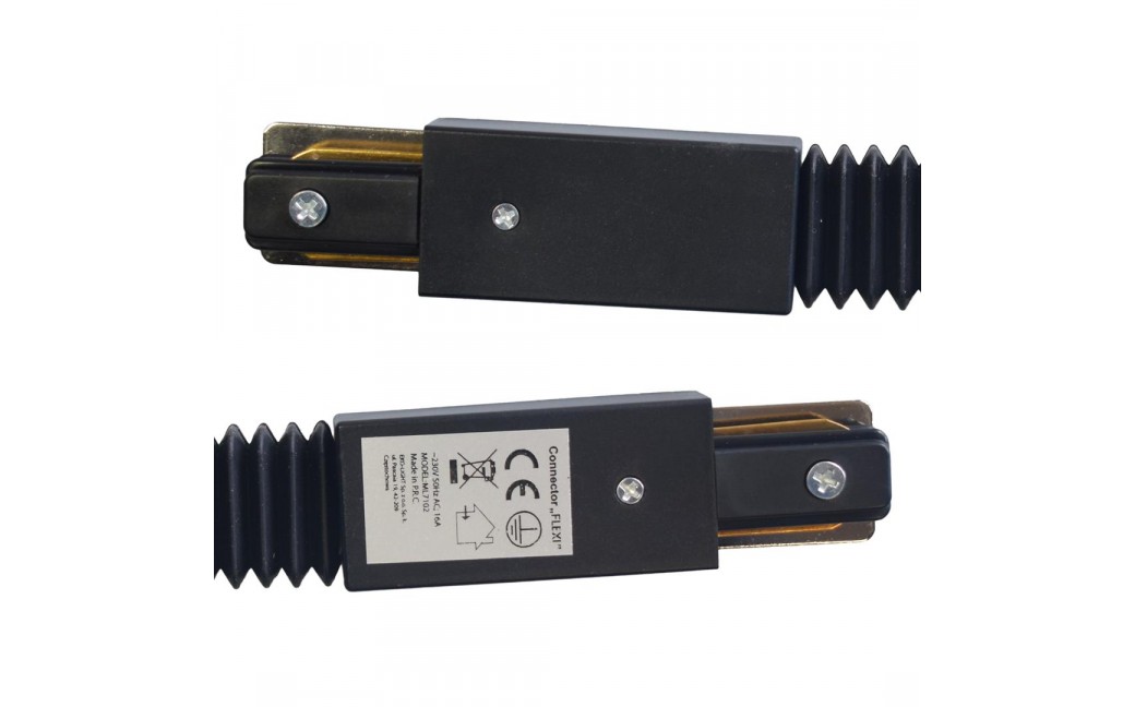 Eko-Light Łącznik Lampy Track Light Black Typ: Flexi ML7102