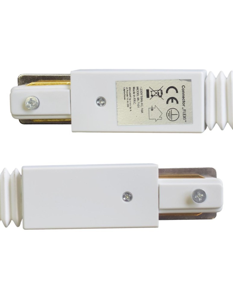 Accessories for 1 phase busbars - Eco-Light Track Light Switch White Type: Flexi ML7101 - product kolory-swiatla.pl 2