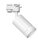 Lamps for 1 phase busbars - Eco-Light Track Spot Pipe Ring White 1xGU10 ML7668 - product 1