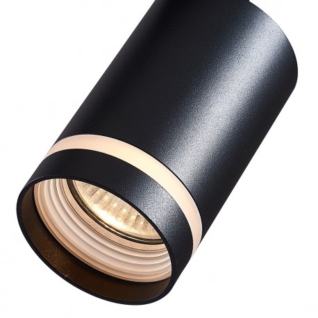 Eko-Light Track Spot Pipe Ring Czarny 1xGU10 ML7669