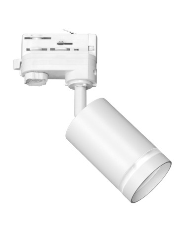 Eco-Light Track Spot Pipe Ring White 1xGU10 - 3-circuit ML7670