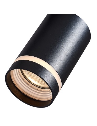 Eko-Light Track Spot Pipe Ring Czarny 1xGU10 - 3-obwodowy ML7671 - produkt 2