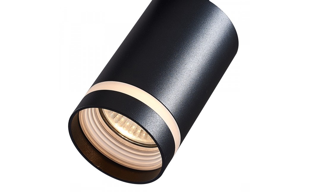 Eko-Light Track Spot Pipe Ring Czarny 1xGU10 - 3-obwodowy ML7671