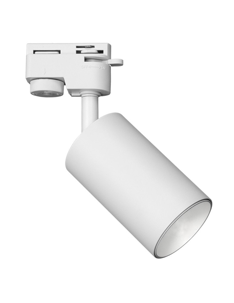 Lamps for 1 phase busbars - Eco-Light Track Spot Pipe White 1xGU10 ML7676 - product kolory-swiatla.pl 1