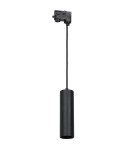 Lamps for 3-phase busbars - Eco-Light Pipe Track pendant luminaire Black 1xGU10 3-circuit ML7683 - product 1