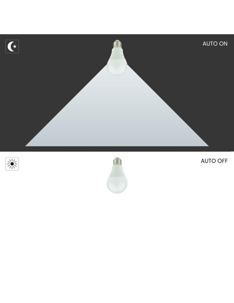 LED bulbs with sensor - Eko-Light LED bulb 9W A60 E27 3000K Twilight EK8048. - product kolory-swiatla.pl 3