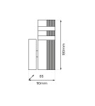 Outdoor wall lamps - Eko-Light Vini wall lamp 1xGU10 IP54 EKO0733 - product 4