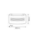 Outdoor wall lamps - Eko-Light Maxim wall lamp 1xE27 IP54 EKO0736 - product 3