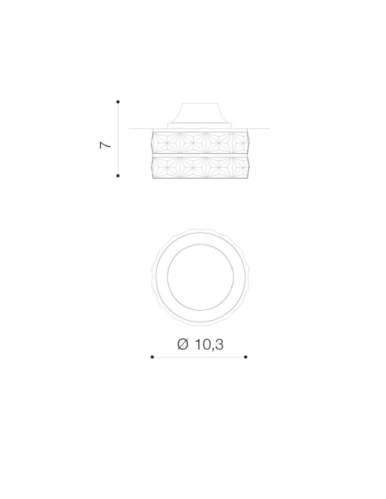 Flush-mounted lamps - pendants - Azzardo ESTER SQUARE 2 1xGU10 Black Recessed AZ4414 - product kolory-swiatla.pl 3