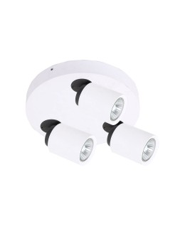 ITALUX Lucien spot White/Black 3xGU10 FH31313B