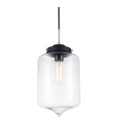 Pendant lamps - ITALUX Tube Pendant Clear 1xE27 MDM2095/1 B - product 1