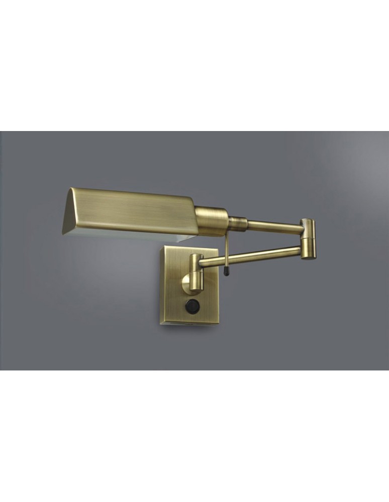 Reading wall lamps - ITALUX Senti Wall lamp Gold 1xE14 3101/1 ANT.BRAS - product kolory-swiatla.pl 1