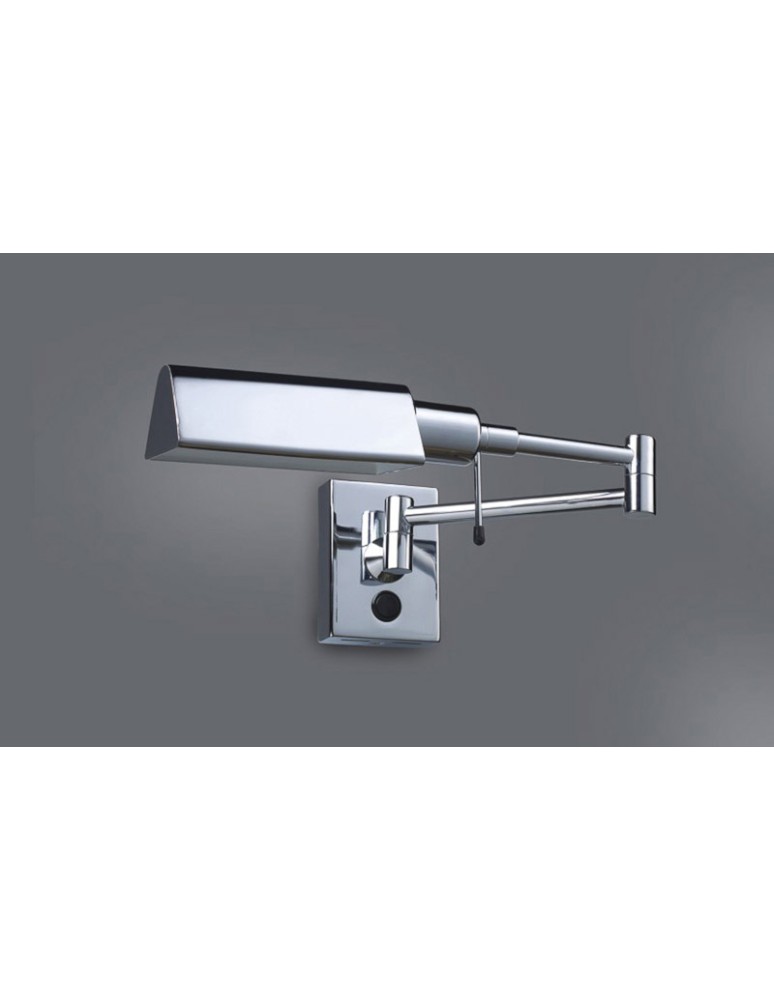 Reading wall lamps - ITALUX Senti Wall lamp Chrome 1xE14 3101/1 Chrome - product kolory-swiatla.pl 1