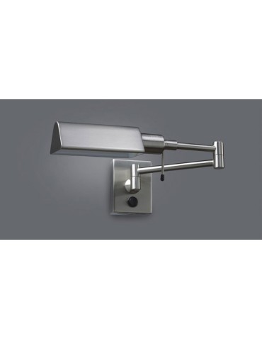 ITALUX Senti Satin wall lamp 1xE14 3101/1 SAT.NIK