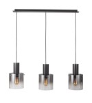 Triple pendant lamps - ITALUX Javier Pendant Black 3xE27 MD17076-3B BK - product 1