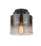 Ceiling lamps - ITALUX Javier Plafond Black 1xE27 MX17076-1A BK - product 1