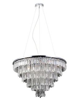 Azzardo KALABRIA XL PENDANT 12xG9 2w1 Sufitowa lub Wisząca Przeźroczysty AZ2926