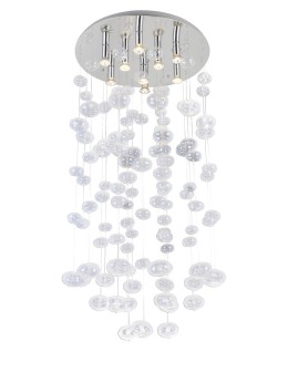 Azzardo LUVIA XL CLEAR 9xGU10 Sufitowa/Wisząca Przeźroczysty AZ2573