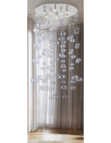 Azzardo LUVIA XL CLEAR 9xGU10 Ceiling/Hanging Transparent AZ2573 - product 2