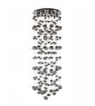 Glamour ceiling lamps - Azzardo LUVIA XL CHROME 9xGU10 Ceiling/Pendant Chrome AZ2574. - product 1