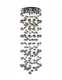 Azzardo LUVIA XL CHROME 9xGU10 Ceiling/Pendant Chrome AZ2574.