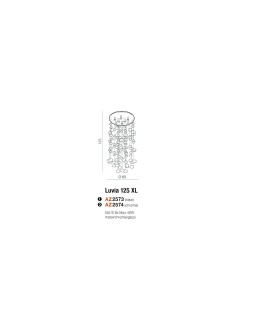 Azzardo LUVIA XL CHROME 9xGU10 Ceiling/Pendant Chrome AZ2574. - product 2
