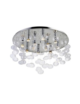 Azzardo LUVIA 80 CLEAR 10xGU10 Ceiling/Hanging Translucent AZ2571