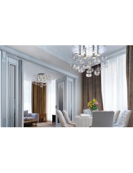 Azzardo LUVIA 80 CLEAR 10xGU10 Ceiling/Hanging Translucent AZ2571 - product 2