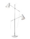 Azzardo KAJA WHITE 2xE14 Floor Floor White AZ2863