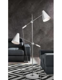 Azzardo KAJA WHITE 2xE14 Podłogowa Biały AZ2863 - produkt 2