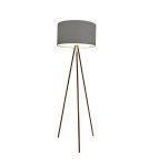 Tripod floor lamps - Azzardo FINN COPPER / GREY 1xE27 Floor Copper/Grey AZ3011 - product 1