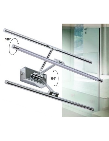 Azzardo DAVINCI 48 CHROME 1xLED Ścienna Chrom AZ2648 - produkt 2