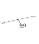 Wall lamps over a painting - Azzardo DAVINCI 90 CHROME 1xLED Wall mounted chrome AZ2660 - product 1