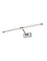 Azzardo DAVINCI 90 SANDY NICKEL 1xLED Wall-mounted Sanded Nickel AZ2661