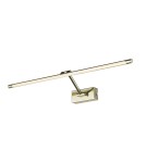 Wall lamps over a painting - Azzardo DAVINCI 90 GOLDEN 1xLED Wall Mount Gold AZ2662 - product 1