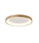 Round Plafonds - Azzardo SILVAM 65 TOP 1xLED Ceiling Wood/White AZ2698 - product 1
