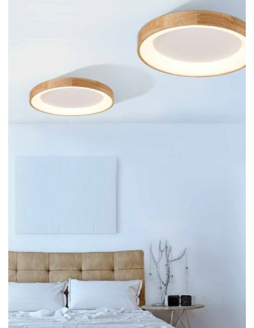 Azzardo SILVAM 65 TOP 1xLED Ceiling Wood/White AZ2698 - product 2