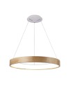 Azzardo SILVAM 65 PENDANT 1xLED Wisząca Drewno/Biały AZ2699