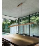LED pendant lamps - Azzardo ALBERO 1xLED Pendant Wood AZ2701 - product 2