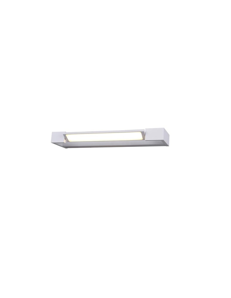 Bathroom wall lamps - Azzardo DALI 45 4000K WHITE 1xLED Wall Mounted White IP44 AZ2791 - product kolory-swiatla.pl 1
