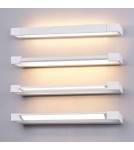 Bathroom wall lamps - Azzardo DALI 60 3000K BLACK 1xLED Wall Mounted Black IP44 AZ2894 - product 3