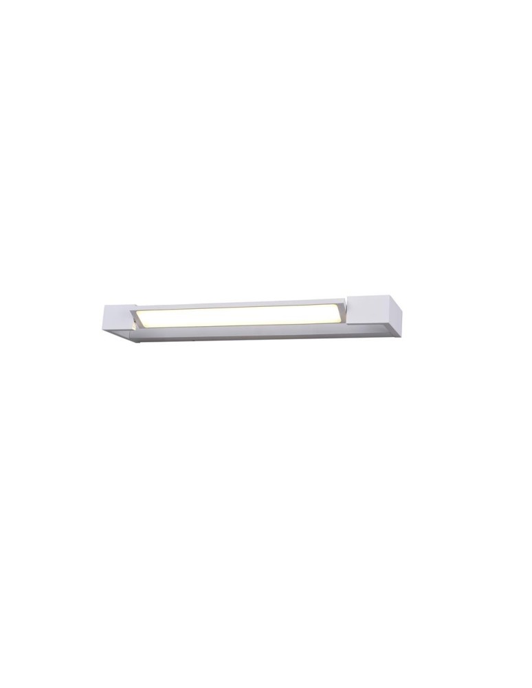 Bathroom wall lamps - Azzardo DALI 60 4000K WHITE 1xLED Wall Mounted White IP44 AZ2793 - product kolory-swiatla.pl 1
